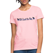 Load image into Gallery viewer, K9s Lead the Way - Police - Women&#39;s T-Shirt - pink
