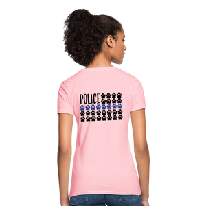 K9s Lead the Way - Police - Women's T-Shirt - pink