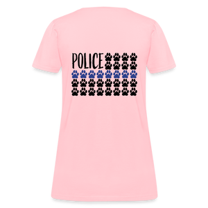 K9s Lead the Way - Police - Women's T-Shirt - pink