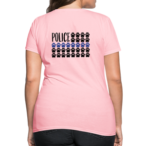 K9s Lead the Way - Police - Women's T-Shirt - pink