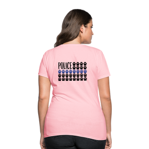 K9s Lead the Way - Police - Women's T-Shirt - pink