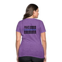 Load image into Gallery viewer, K9s Lead the Way - Police - Women&#39;s T-Shirt - purple heather
