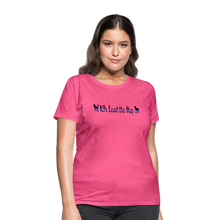 Load image into Gallery viewer, K9s Lead the Way - Police - Women&#39;s T-Shirt - heather pink
