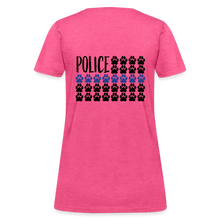 Load image into Gallery viewer, K9s Lead the Way - Police - Women&#39;s T-Shirt - heather pink
