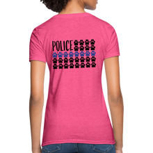 Load image into Gallery viewer, K9s Lead the Way - Police - Women&#39;s T-Shirt - heather pink
