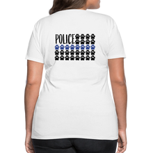 Load image into Gallery viewer, K9s Lead the Way - Police - Women’s Premium T-Shirt - white
