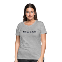 Load image into Gallery viewer, K9s Lead the Way - Police - Women’s Premium T-Shirt - heather gray
