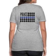 Load image into Gallery viewer, K9s Lead the Way - Police - Women’s Premium T-Shirt - heather gray
