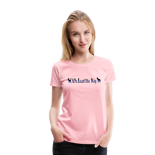 Load image into Gallery viewer, K9s Lead the Way - Police - Women’s Premium T-Shirt - pink
