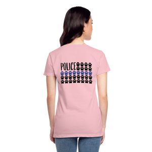 K9s Lead the Way - Police - Women’s Premium T-Shirt - pink