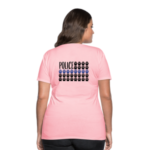 K9s Lead the Way - Police - Women’s Premium T-Shirt - pink