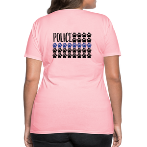 K9s Lead the Way - Police - Women’s Premium T-Shirt - pink