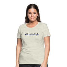 Load image into Gallery viewer, K9s Lead the Way - Police - Women’s Premium T-Shirt - heather oatmeal
