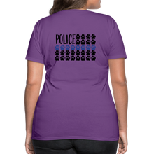 Load image into Gallery viewer, K9s Lead the Way - Police - Women’s Premium T-Shirt - purple
