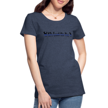 Load image into Gallery viewer, K9s Lead the Way - Police - Women’s Premium T-Shirt - heather blue
