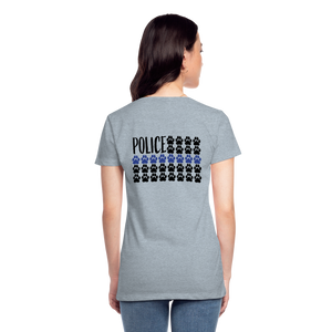 K9s Lead the Way - Police - Women’s Premium T-Shirt - heather ice blue