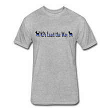 Load image into Gallery viewer, Fitted Cotton/Poly T-Shirt by Next Level - heather gray
