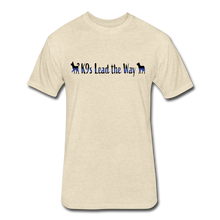 Load image into Gallery viewer, Fitted Cotton/Poly T-Shirt by Next Level - heather cream
