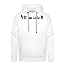 Load image into Gallery viewer, K9s Lead the Way - Police - Men’s Premium Hoodie - white
