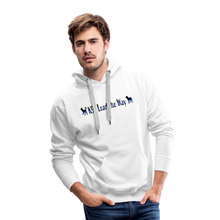 Load image into Gallery viewer, K9s Lead the Way - Police - Men’s Premium Hoodie - white
