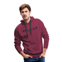 Load image into Gallery viewer, K9s Lead the Way - Police - Men’s Premium Hoodie - burgundy
