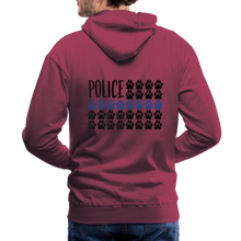 Load image into Gallery viewer, K9s Lead the Way - Police - Men’s Premium Hoodie - burgundy
