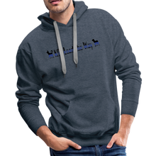 Load image into Gallery viewer, K9s Lead the Way - Police - Men’s Premium Hoodie - heather denim
