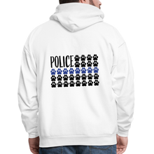 Load image into Gallery viewer, K9s Lead the Way - Police - Men&#39;s Hoodie - white
