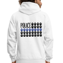 Load image into Gallery viewer, K9s Lead the Way - Police - Men&#39;s Hoodie - white
