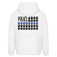 Load image into Gallery viewer, K9s Lead the Way - Police - Men&#39;s Hoodie - white
