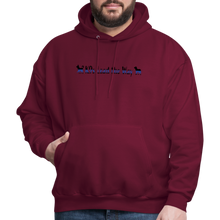 Load image into Gallery viewer, K9s Lead the Way - Police - Men&#39;s Hoodie - burgundy
