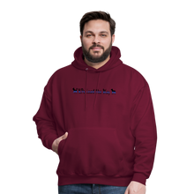 Load image into Gallery viewer, K9s Lead the Way - Police - Men&#39;s Hoodie - burgundy
