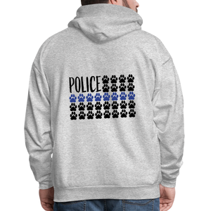 K9s Lead the Way - Police - Men's Hoodie - heather gray