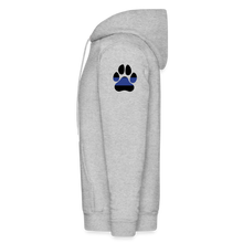 Load image into Gallery viewer, K9s Lead the Way - Police - Men&#39;s Hoodie - heather gray
