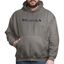 Load image into Gallery viewer, K9s Lead the Way - Police - Men&#39;s Hoodie - asphalt gray
