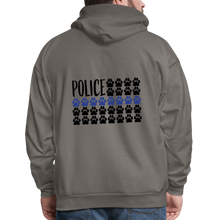 Load image into Gallery viewer, K9s Lead the Way - Police - Men&#39;s Hoodie - asphalt gray
