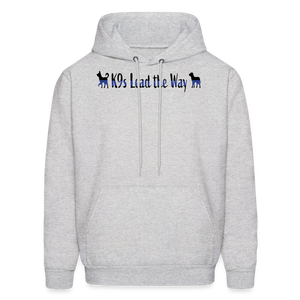 K9s Lead the Way - Police - Men's Hoodie - ash 