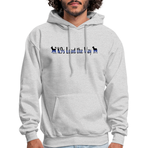 K9s Lead the Way - Police - Men's Hoodie - ash 