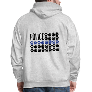 K9s Lead the Way - Police - Men's Hoodie - ash 