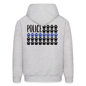 K9s Lead the Way - Police - Men's Hoodie - ash 