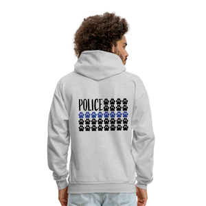 K9s Lead the Way - Police - Men's Hoodie - ash 