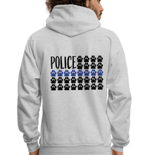 Load image into Gallery viewer, K9s Lead the Way - Police - Men&#39;s Hoodie - ash 
