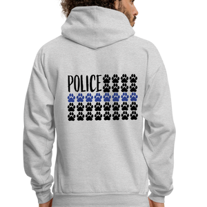 K9s Lead the Way - Police - Men's Hoodie - ash 