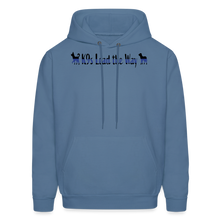 Load image into Gallery viewer, K9s Lead the Way - Police - Men&#39;s Hoodie - denim blue
