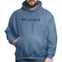 Load image into Gallery viewer, K9s Lead the Way - Police - Men&#39;s Hoodie - denim blue
