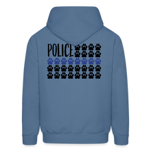 Load image into Gallery viewer, K9s Lead the Way - Police - Men&#39;s Hoodie - denim blue
