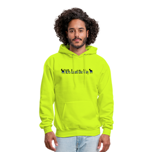 K9s Lead the Way - Police - Men's Hoodie - safety green