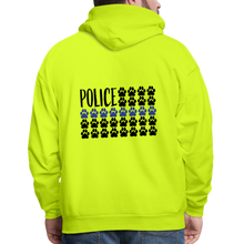 Load image into Gallery viewer, K9s Lead the Way - Police - Men&#39;s Hoodie - safety green
