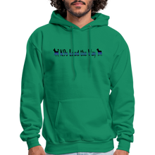 Load image into Gallery viewer, K9s Lead the Way - Police - Men&#39;s Hoodie - kelly green
