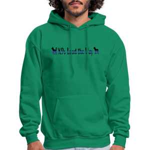 K9s Lead the Way - Police - Men's Hoodie - kelly green